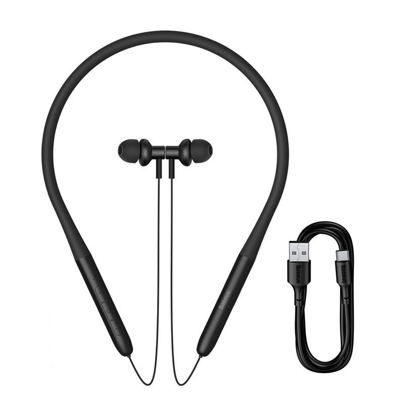 Baseus Bowie Series P1x In-Ear Neck-mounted Bluetooth Earphone P1x Black